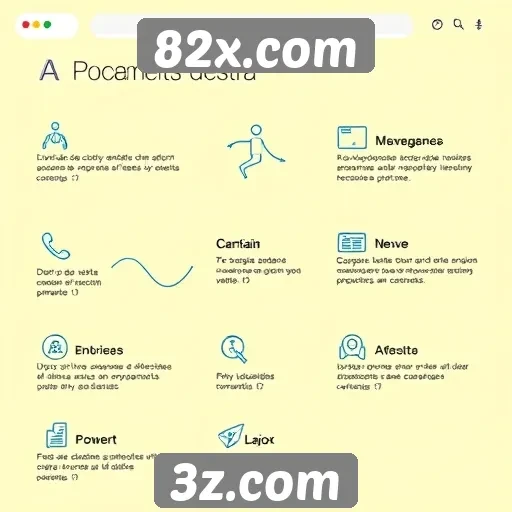 Acessibilidade e navegação no site 82x.com